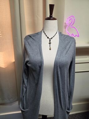 NWT Style & Co. Gray Cardigan XL